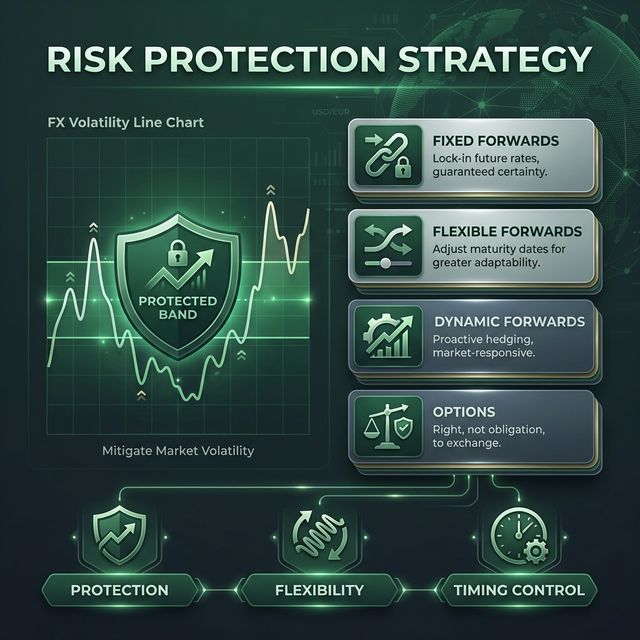 Risk Protection Strategy Infographic